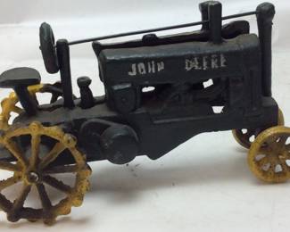 OLD CAST IRON JOHN DEERE TRACTOR 12"