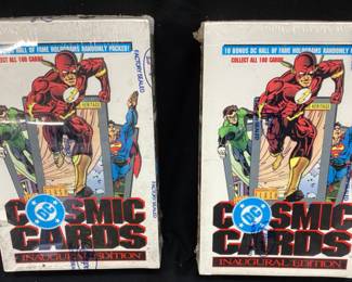 (2) 1991 DC COMICS CARDS, FACTORY