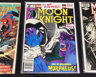 (3) MARVEL MOON KNIGHT COMICS, #20, #12, #21