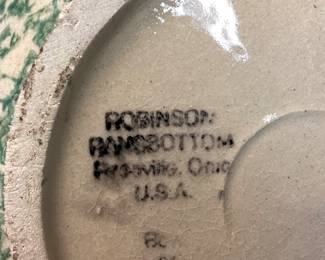 (2) ROBINSON RANSBOTTOM GREEN SPONGEWARE