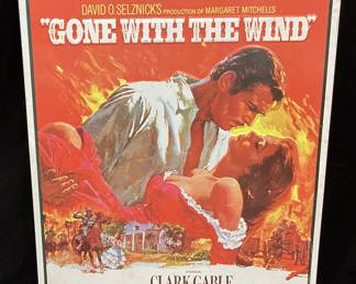 GONE WITH THE WIND METAL TIN SIGN