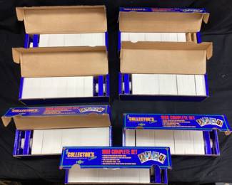 (7) 1989 UPPER DECK COLLECTORS CHOICE BASEBALL CARDS, 