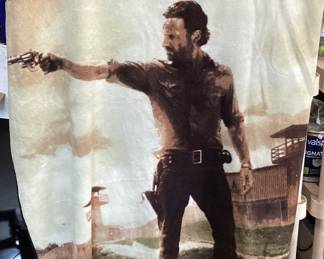 WALKING DEAD RICK GRIMES BLANKET
