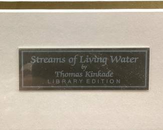 THOMAS KINKADE STREAMS OF LIVING