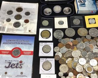 LARGE GROUP OF FOREIGN COINS