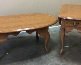 Queen Anne Coffee And End Table