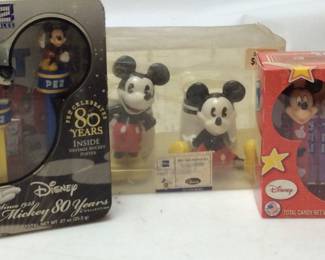 VINTAGE DISNEY PEZ AND SALT & PEPPER