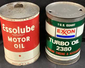 2) VTG. ESSOLUBE MOTOR OIL & EXXON