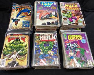 200+ ASSORTED COMICBOOKS, DC, MARVEL,