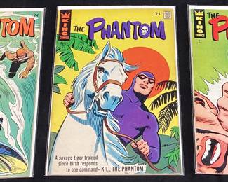 (3) KING THE PHANTOM COMICS, #19, #21, #22