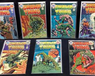 (7) DC SWAMP THING COMICS, #2, #9,