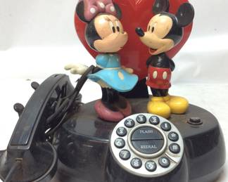 VINTAGE MICKEY & MINNIE PHONE