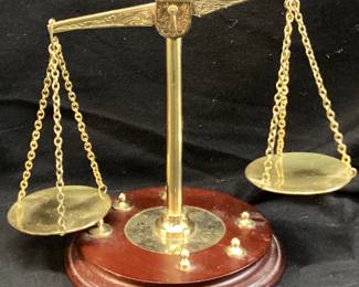 1987 THE FRANKLIN MINT MINIATURE BALANCE