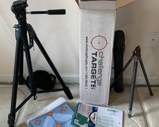 Shooting targets and supplies