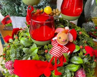 Vintage Christmas Centerpiece