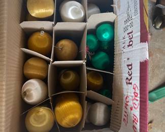 Vintage Christmas Ornaments