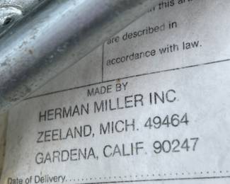 Herman Miller Shell Chairs