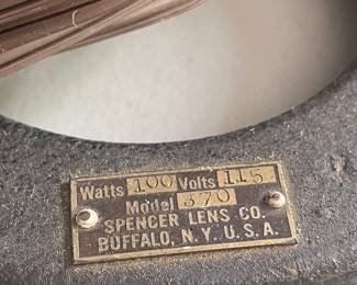 Vintage Spencer Lens Co.