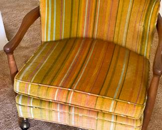 MCM Adrian Pearsall Milo Baughman Walnut Barrel Back Club Lounge Chair (2 available)