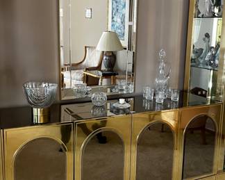 BEAUTIFULNHOLLYWOODVREGENCY BUFFET/CONSOLE CABINET