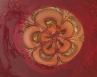 BEAUTIFUL SIGNED WATERFORD ART GLASS BOWL