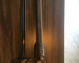 BAYONET AND SCABBARD