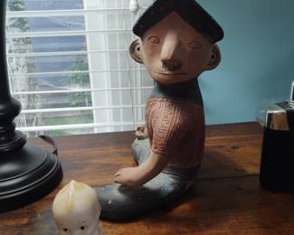 Vintage Kewpie  doll -clay sculpture