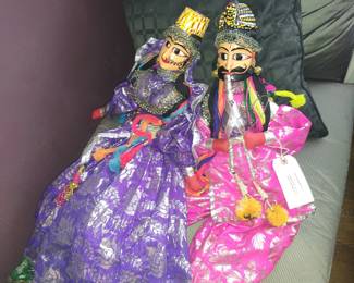 Banjara Indian Marionette Puppets 