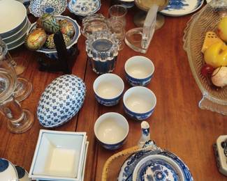 Flow Blue and Chinese pottery