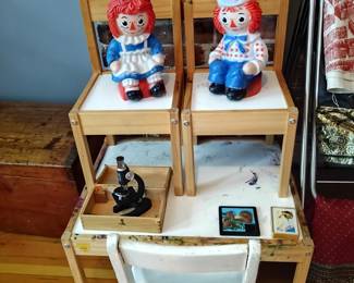 Small Childs table and chairs