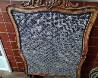 Victorina wood fireplace screen