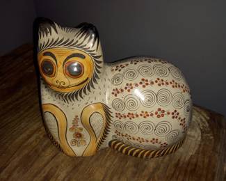 Mexican Pottery Cat