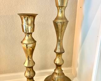 Assorted candle holders