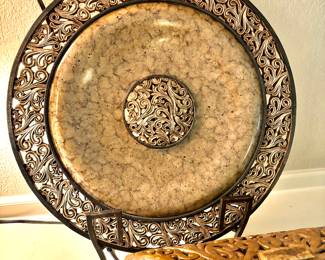 Large decorative chargers