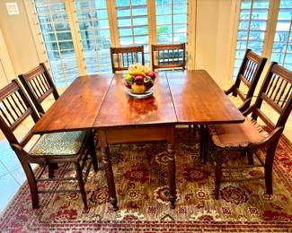 Large drop leaf table