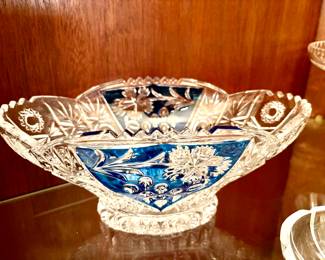 German crystal bowl