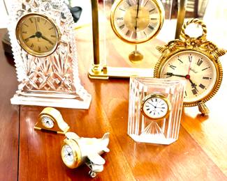 Collection of clocks