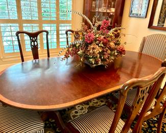 Oval table top