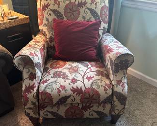 Floral Accent Chair