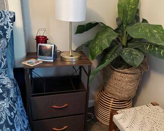 Night Stand, Artificial Plant