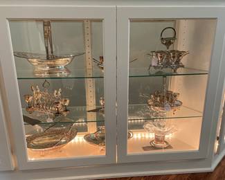 Collection of Egg Cruets and Cake Baskets