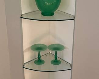 Collection of Steuben Jade and Alabaster Glass