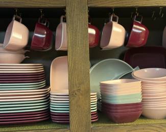 Vintage Melamine set