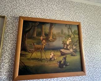 Vintage Bambi poster