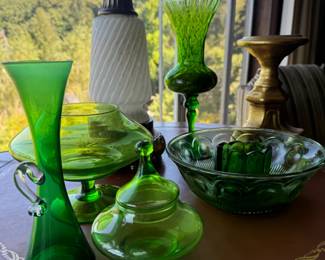 Vintage MCM glass