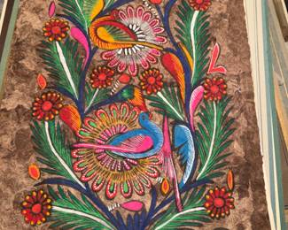 Vintage Mexican painting 