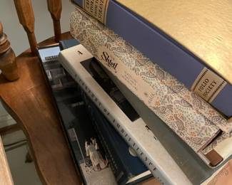 Folio Society and other books.