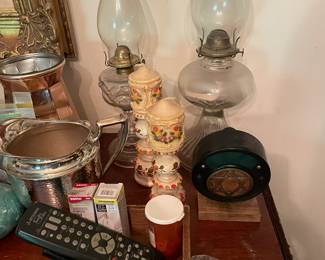 Oil lamps and more!