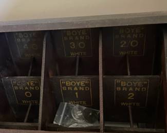 Vintage store display.