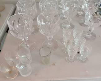 Glassware.
